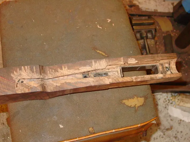 Duane Wiebe 404 takedown rifle
