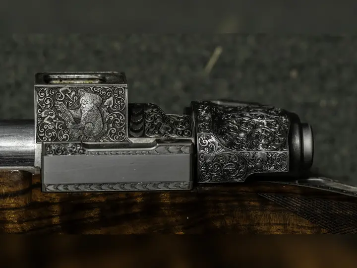 Bicentennial rifle detail