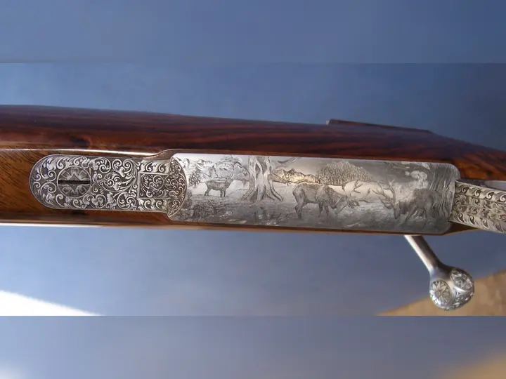 Finished rifle side profile